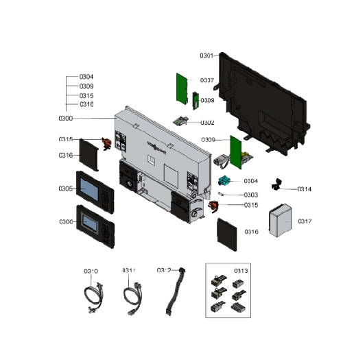 7424973 CALDERA VITODENS 300-W 26kW REG