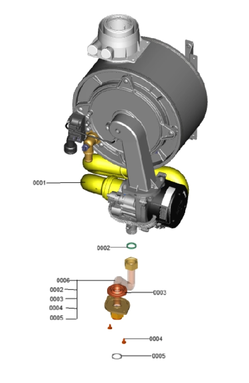 7570679 VITODENS 100-35 kW CELULA DE CAL