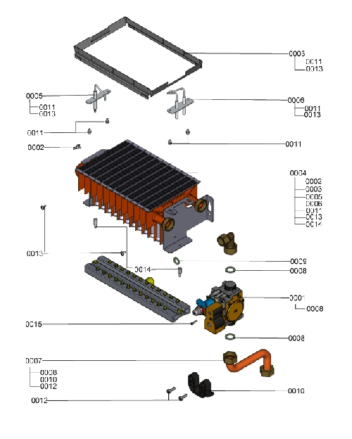 7438021 CALDERA VITOPEND 200-W 24KW QUEM