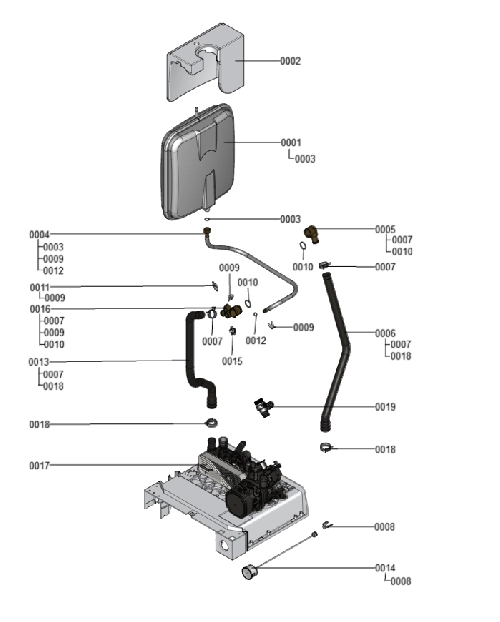 7202941 VITODENS 050 W 33kW SISTEMA H